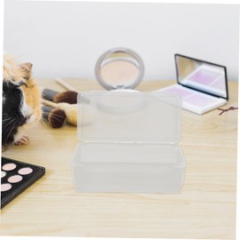 FUNOMOCYA 2pcs Medium Plastic Storage Box Set Office Classroom Container for Stationery Makeup Hair Clips Practical Organization