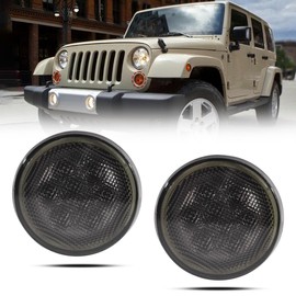 JK front turn signals compatible with Jeep Wrangler JK JKU 2007-2018