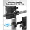 Belinous Motorcycle Cup Holder with 0.75"-1.5" Alligator Clamp, Drink Holder