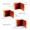 Onarway Magnetic Door Catch 40 lbs Pull Strong Magnet Cabinet