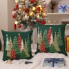 DFXSZ Christmas Pillow Covers 20x20 Inch Set of 2 Christmas
