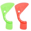 SING F LTD 2pcs Chain Gaps Adjustment Gauge Tool Repair Tool Part for Bicycles Compatible with SRAM Eagle SX/NX/GX 12, Green Red