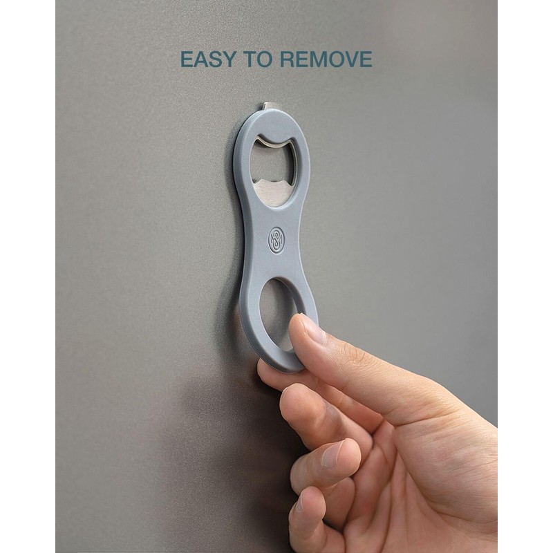 8SOM 2 in 1 Magnetic Beer Bottle Opener for Refrigerator