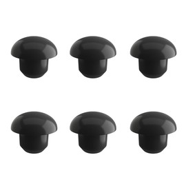 ZIMISI Floor Bottle Jack Oil Filler Plug, 8mm Rubber Hydraulic Filler Bung, Flat-Head Bottle Jack Accessories for Hydraulic Top Pressure Rod, Horizontal Jacks, Oil Reservoir Hole (6PCS)