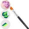 Bowitzki Professional Face Paint Brush (Angle)