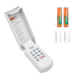 for Genie Garage Door Opener Keypad Replacement for All Genie Intellicode Overhead CodeDodger and DIP Switch Garage Door Openers, Wireless Keypad Keyless Entry GK-R OKP-BX, Safe & Secure Access