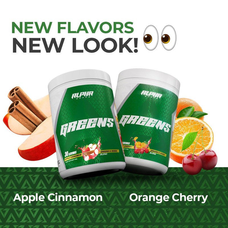 Alpha Supps - Alpha Greens Supplement | Fruit & Vegetable