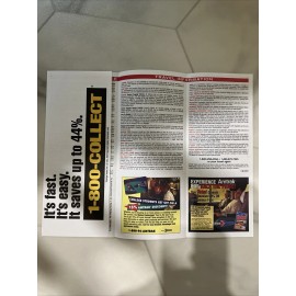 Amtrak "Welcome Aboard” Ticket Jacket  1996