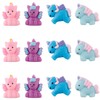 Luckious 12PCS Mini Squishy Toys, Sensory Stress Reducing Squishy Toys,