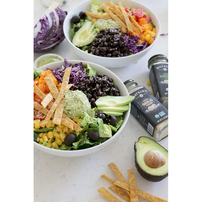 Watkins Gourmet Organic Spice Jar, Garlic Powder, 3.1 Ounce