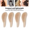 4PCS Detangler Hairbrush, Lightweight Portable Wheat Straw Comb Styling Brush,