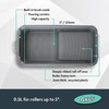 Axus Decor Captain Chunk Tray (Onyx Series) Paint Roller Tray,