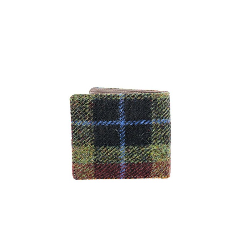 Glen Appin Harris Tweed Bi-fold Wallet LB2007 Colour 59 Rust