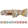 Unique style paws Dog Collar with Bow, Bow Tie Dog