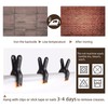 7x5 Ft Brick Wall Party Backdrop，Polyester Fabric Red Brick Sign