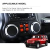 Polodunn Window Button Cover for 2012-2017 Jeep Wrangler JK &