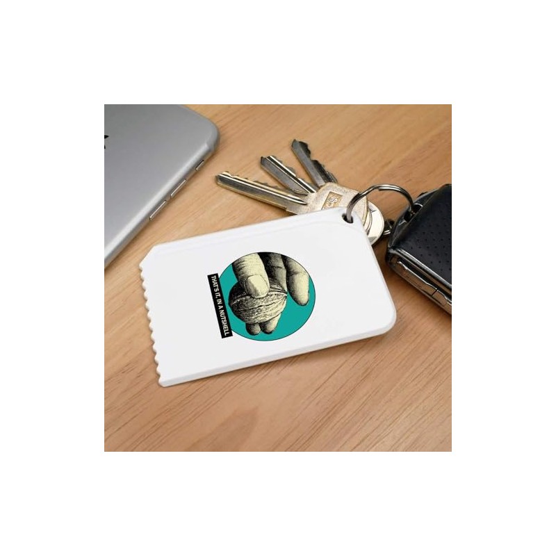 'In A Nutshell' Plastic Ice Scraper (IC00042405)