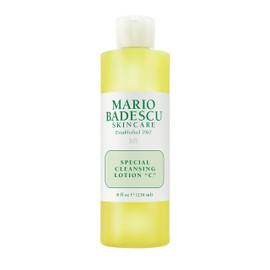 Mario Badescu Loción limpiadora especial C para piel mixta o grasa, tónico refrescante y clarificante para la cara que limpia los poros obstruidos,...