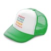 Kids Trucker Hat Kindness is Free Sprinkle Stuff Everywhere Motivational