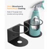 RoakyRoasy Spray Bottle Holder 2 pcs, Thick Steel Wall Mount