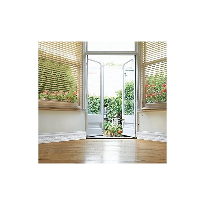 FIXPIX Royal Tulip Peel and Stick Wall Border Easy to
