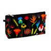 Cosmetic Bag - Zip Glam Black 25 x 14.5 x