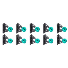 Button Fix Type 2 Bracket Marker Connecting 90º Degree Panels with Upgraded Button x10