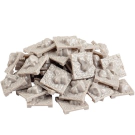 Monster Adventure Terrain- 50pc Grass Rock Tile Expansion Pack- Paintable 1x1” Tile Set- Amazing Tabletop Terrain in Minute- Customize Your D&D and Pathfinder Dungeons Your Way