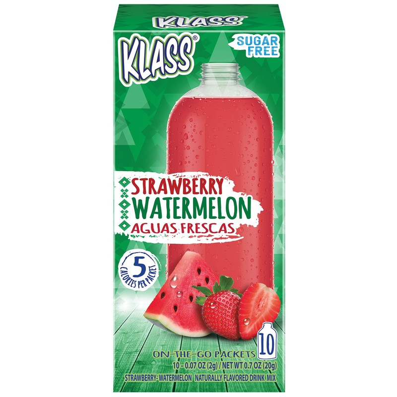 Klass Aguas Frescas Variety Pack Sugar Free Drink Mix, Cucumber