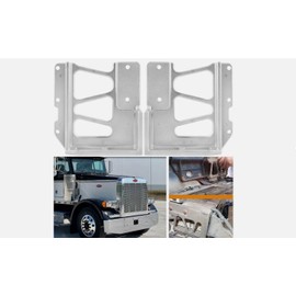 Pair Hinge Hood Upper Pivot Brackets Replacement for Peterbilt 357 377 378 379 # Replaces 13-04286L 1304286L 13-04286R 1304286R 432394LR