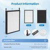2 Pack Replacement Filter Compatible with NUWAVE OxyPure 47001, 47002,