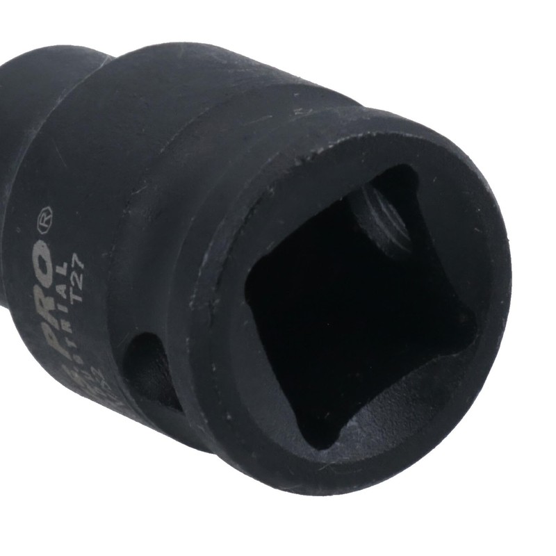 T27 Male Torx Star Impact Impacted Shallow Short Bit Socket