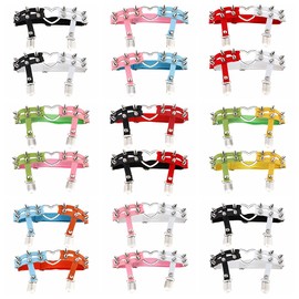 Adjustable Leg Garter With Anti-Slip Clips Elastic Thigh Ring Garter Kawaii Punk Rock Cute for Women