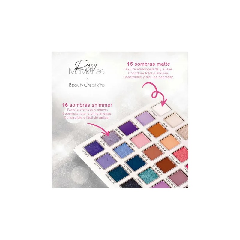 Paleta De Maquillaje Sombras Rosy Mcmichel The Every Vol 2
