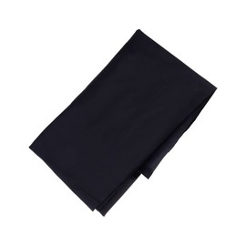 IWOWHERO DIY Fabric 100x150cm Black Fleece Flannelette Muslin for Sofa Curtain Pillow