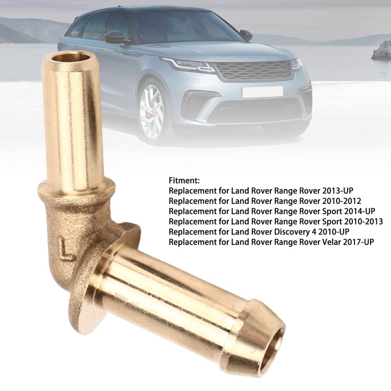 Car Thermostat Outlet Hose Connector, Water Kit LR049990 Copper Replacement