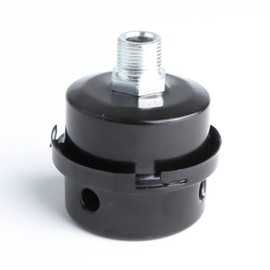 3/8" Male Thread Diameter (0.63in / 16mm) Air Compressor Silencer & Filter, Metal Air Compressor Intake Filter, Sound Muffler & Silencer, Air Compressor Replacement Parts