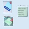 Rose Gold Sticky Notes Memo Holder with 300pcs Note Sticky