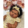KsiTig 24inch Lifelike Reborn Baby Dolls Black Girls Silicone Babies