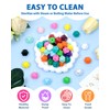 FIVEIZERO FIVEIZERO 90PCS Hexagon Silicone Beads Kit - 14mm Silicone