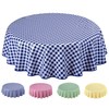 Home Direct Round Oilcloth PVC Wipe Clean Tablecloth Table Cover