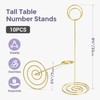 HomWanna Table Number Holders 10Pcs - 8.75 inch Place Card