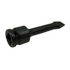1/2-inch Drive Slotted Screwdriver Bit Socket, Heat-Treated Cr-Mo Alloy Steel,