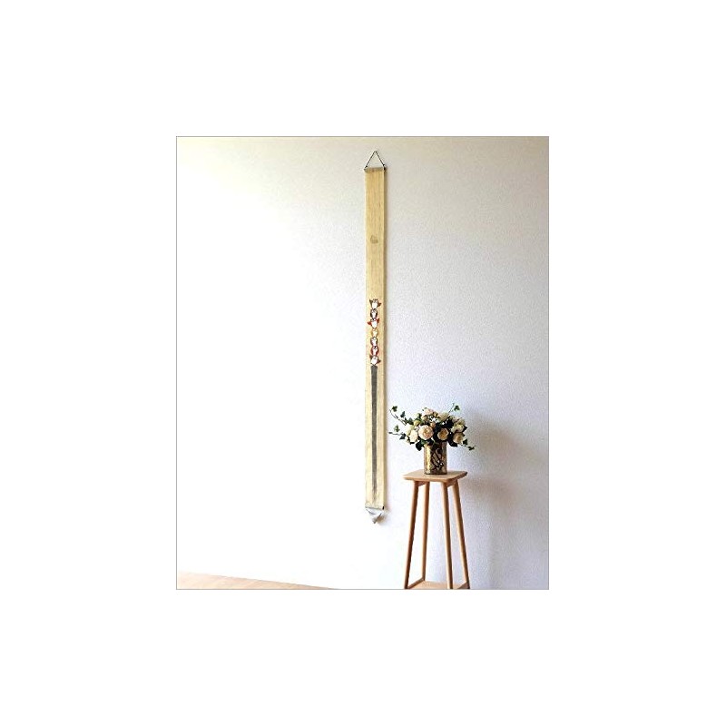 Wlj2395 Tapestry Stylish Japanese Modern Linen Vertical Thin Tapestry Seven