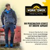 WORKPOWER Pan Work Gloves for Men - Non Slip Latex
