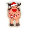 eBuyGB Pack of 6 Reusable Gel Hand Warmer, Reindeer