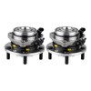 KAX 513124 Pair Front Wheel Hub Bearing Compatible with 1997-2004