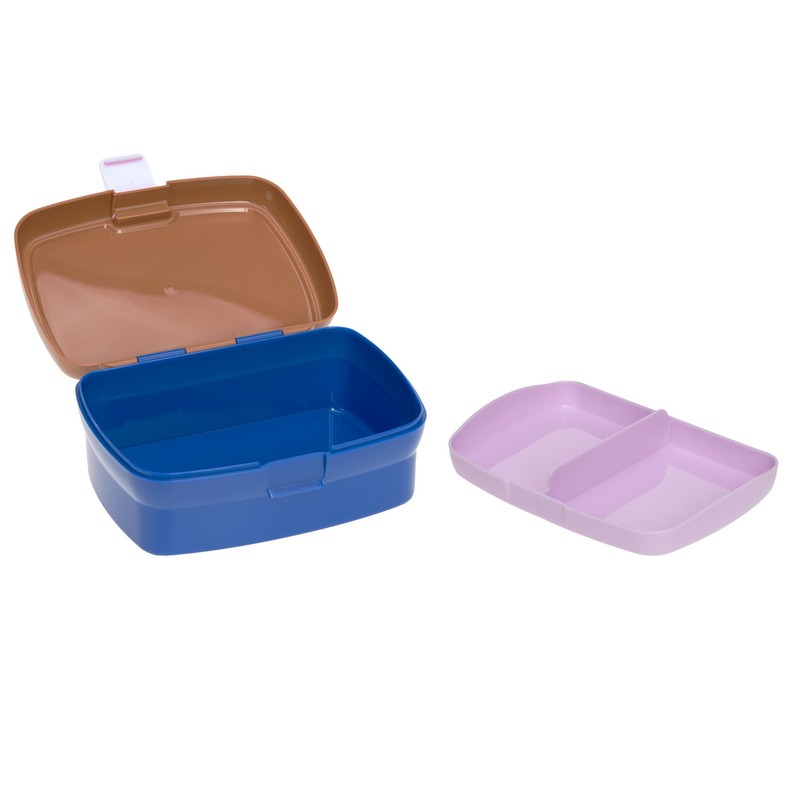 LÄSSIG Little Gang Smile Lunch Box and Drinking Bottle Set