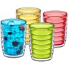 Amazing Abby - Arctic - 16-Ounce Insulated Plastic Tumblers (Set
