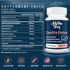 2300 MG Zeolite Detox Capsules - Activated Charcoal & Bentonite